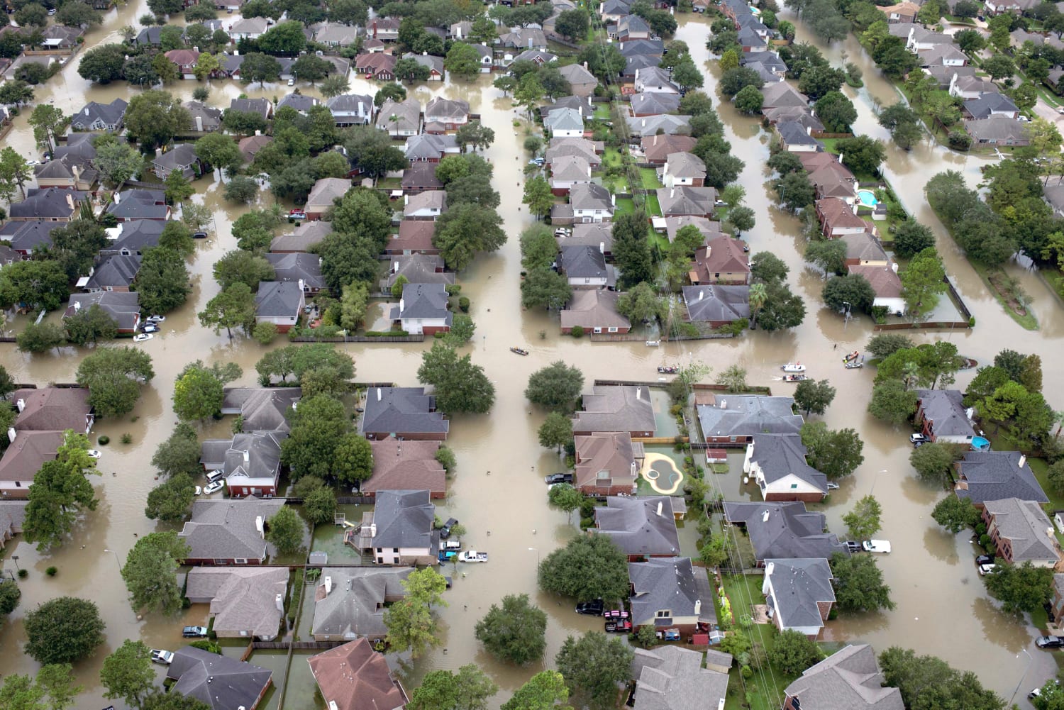 Hurricane Harvey in Houston