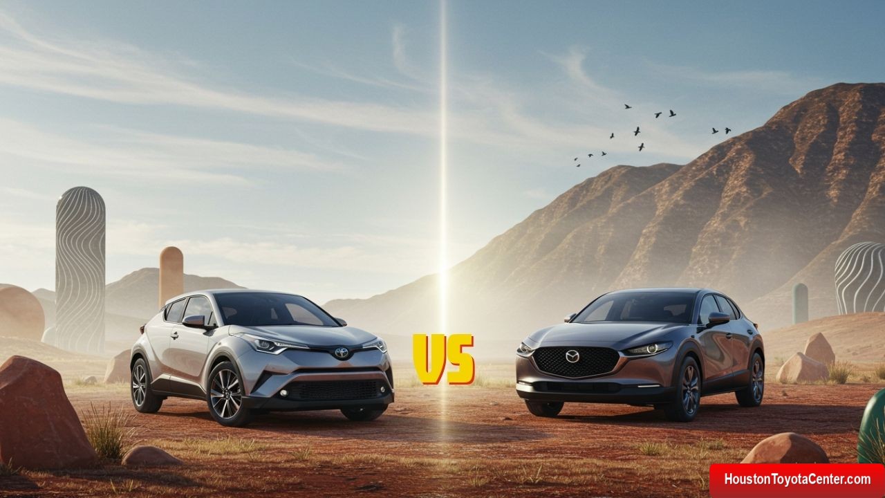 Toyota C-HR vs Mazda CX-30