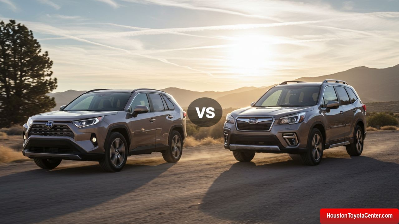 Toyota RAV4 vs. Subaru Forester