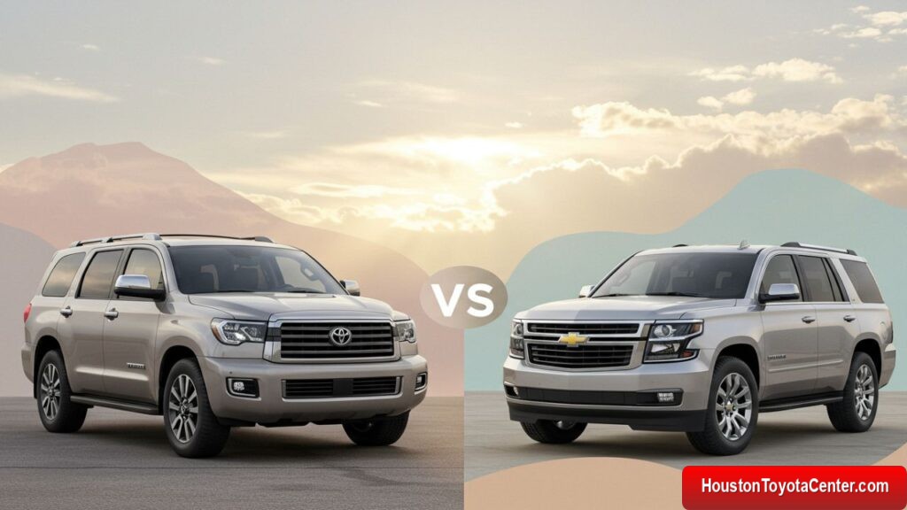 Toyota Sequoia vs. Chevrolet Tahoe: Full-Size SUV Comparison