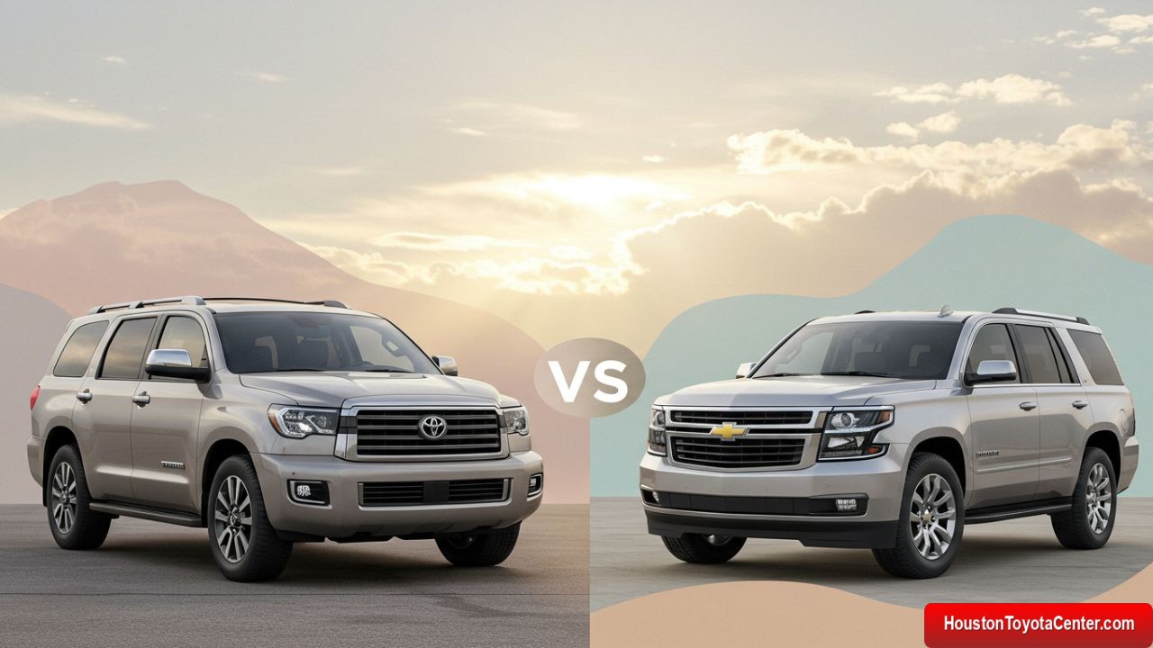 Toyota Sequoia vs Chevrolet Tahoe