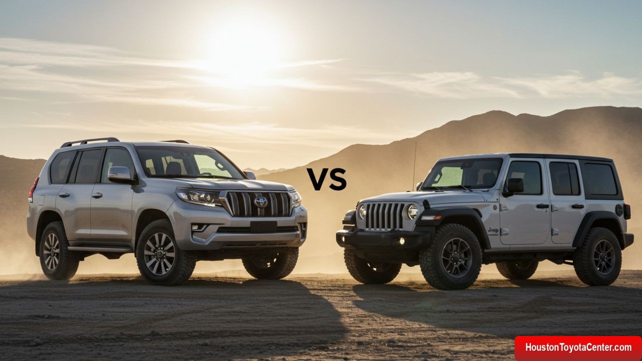 Toyota Land Cruiser vs. Jeep Wrangler