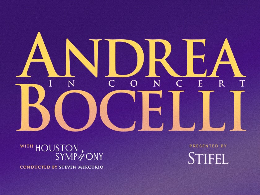 Andrea Bocelli | Houston Toyota Center