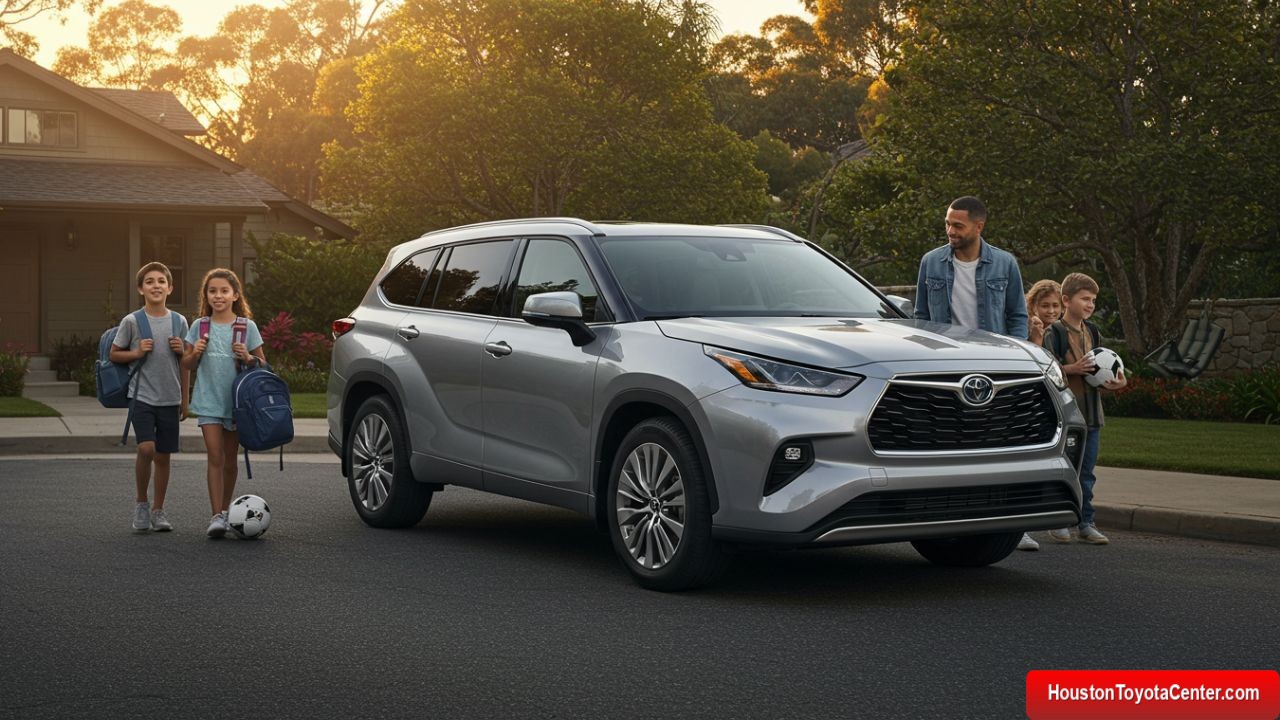 silver 2025 Toyota Highlander Platinum Hybrid