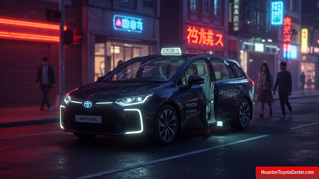 Toyota’s Autonomous Taxi
