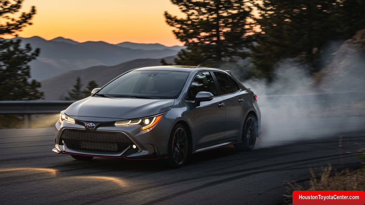 Toyota Corolla Apex Edition: Corner-Carving Fun