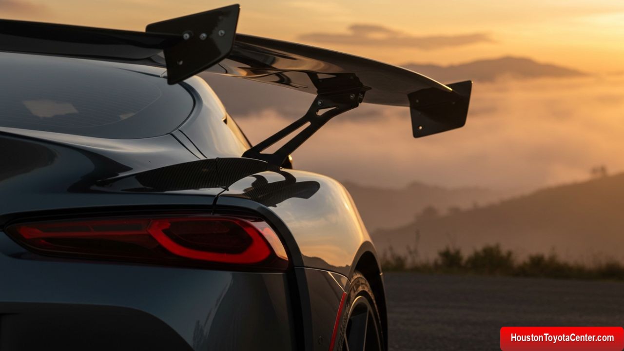 Toyota GR Supra’s Carbon Fiber Spoiler: Form vs. Function