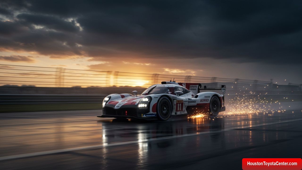 Toyota GR010 Hybrid racing car