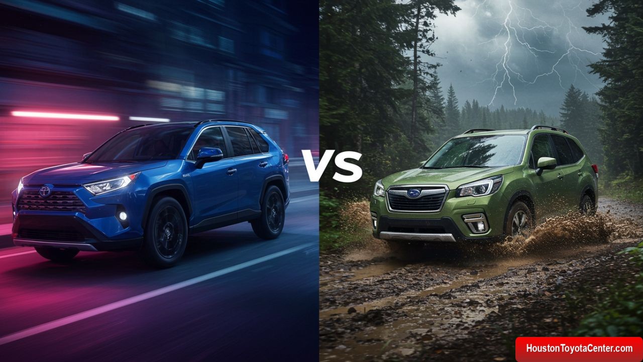 Toyota RAV4 vs. Subaru Forester