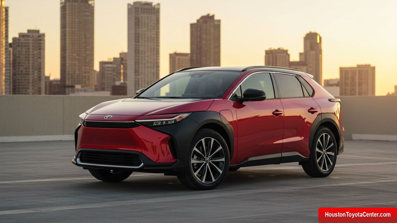 Toyota bZ4X’s Bi-Tone Exterior: Bold Electric Statement
