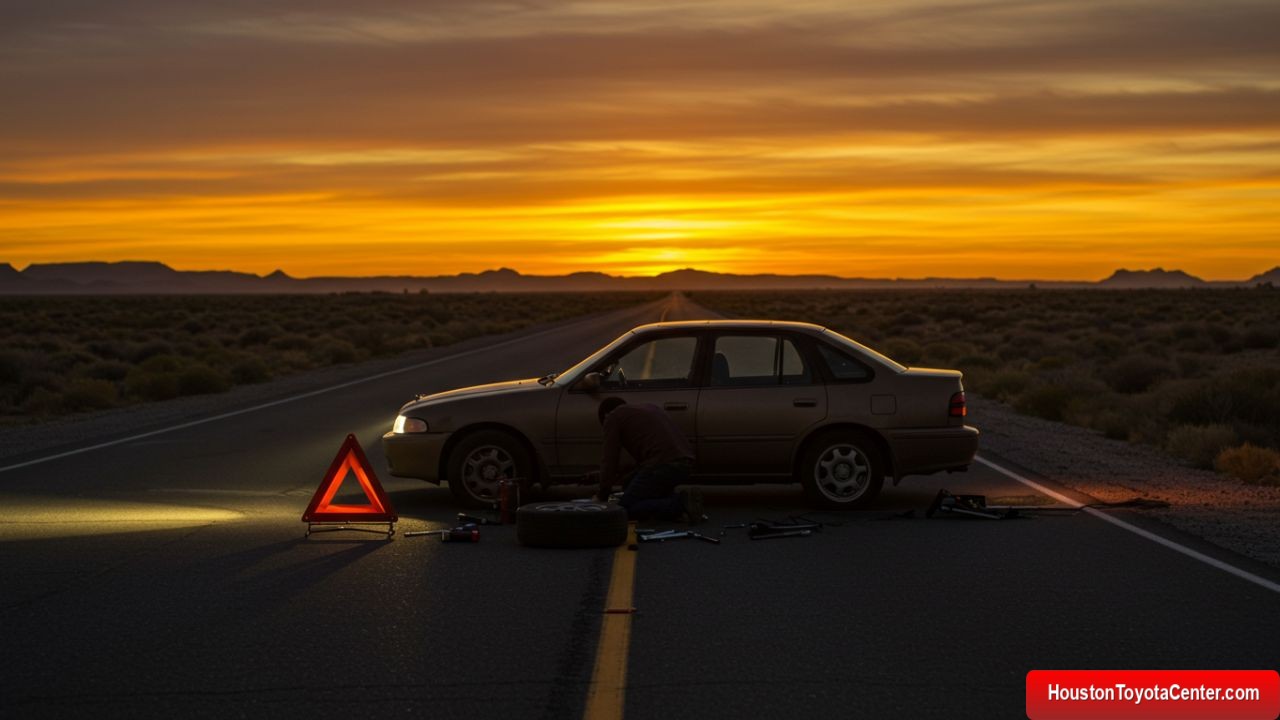 Changing a Flat Tire