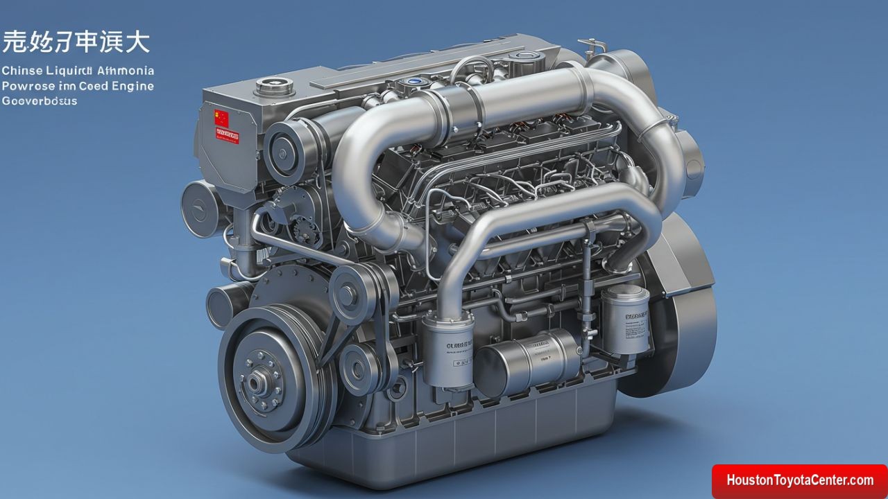 Liquid Ammonia-Powered Engine