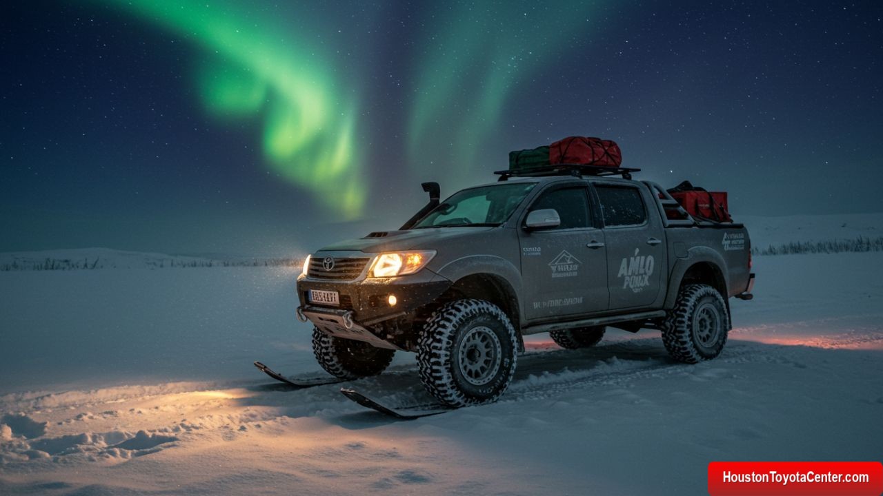 Toyota Hilux in the Arctic