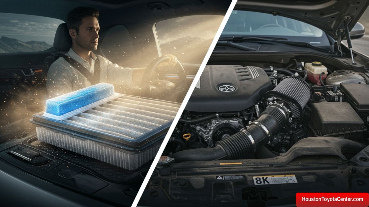 Cabin Air Filter vs. Engine Air Filter