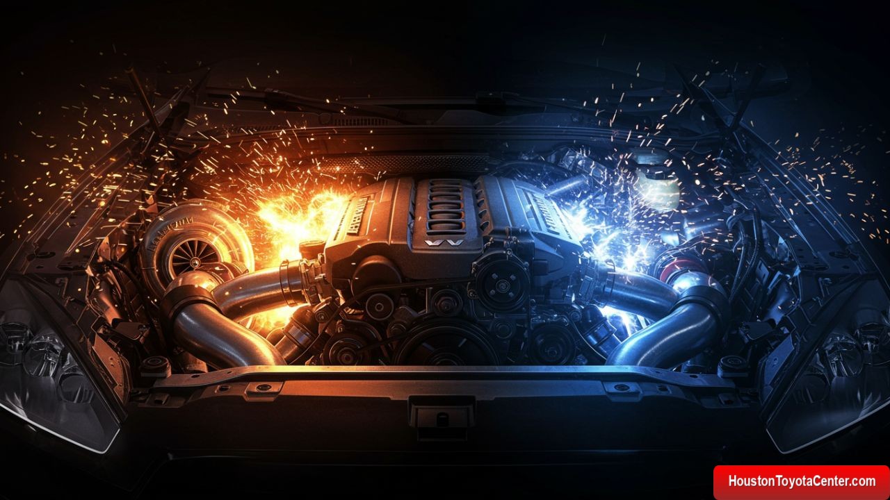 Turbocharging vs. Supercharging