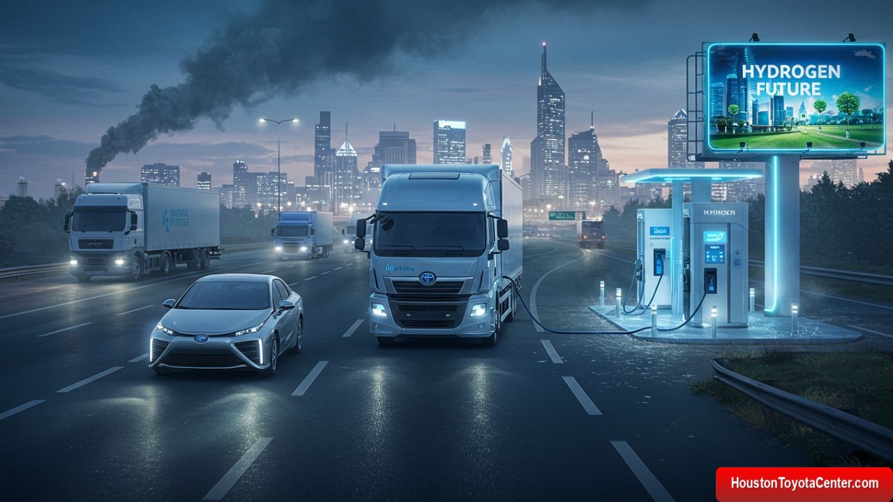 Toyota Bets on Hydrogen to Replace Diesel in the Future