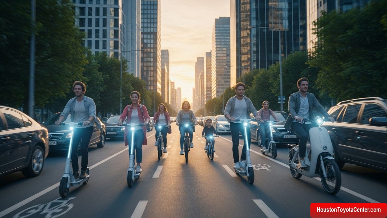 How Scooters and Bikes Change Car Use