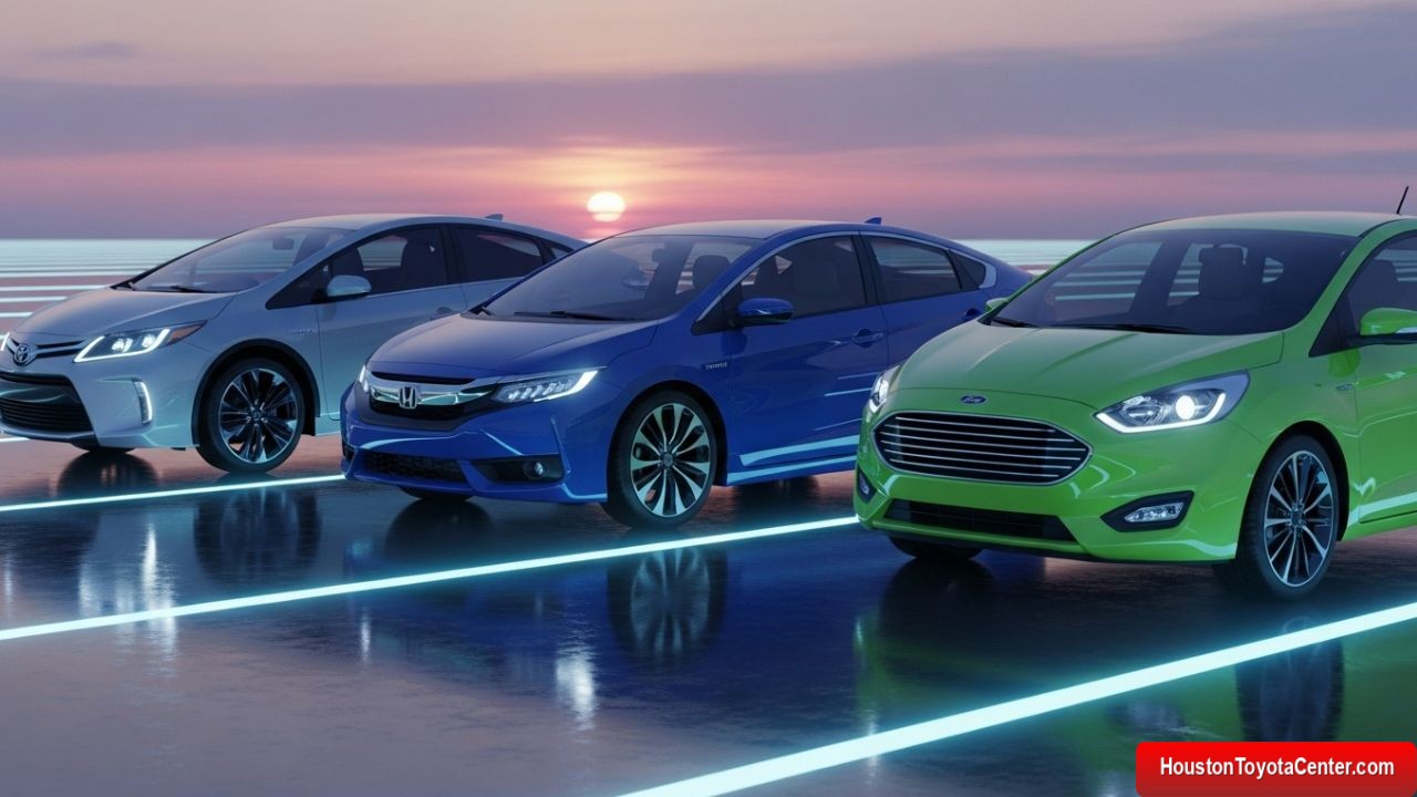 Comparing Hybrid Systems: Toyota vs. Honda vs. Ford