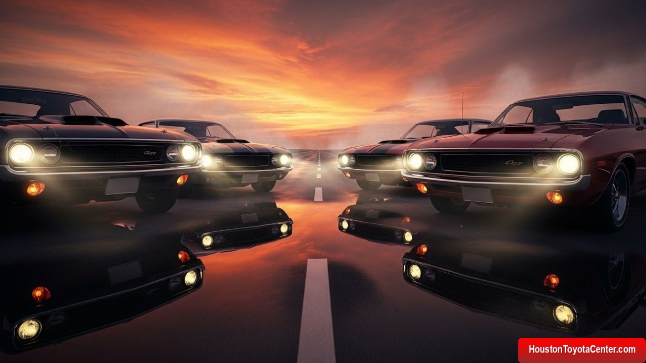 Iconic Muscle Cars of the 1960s and 70s