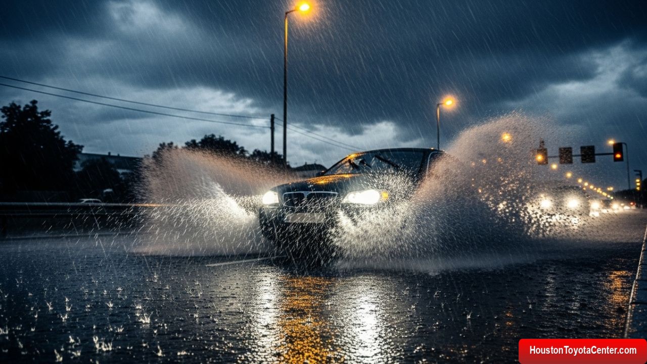 Driving in Heavy Rain
