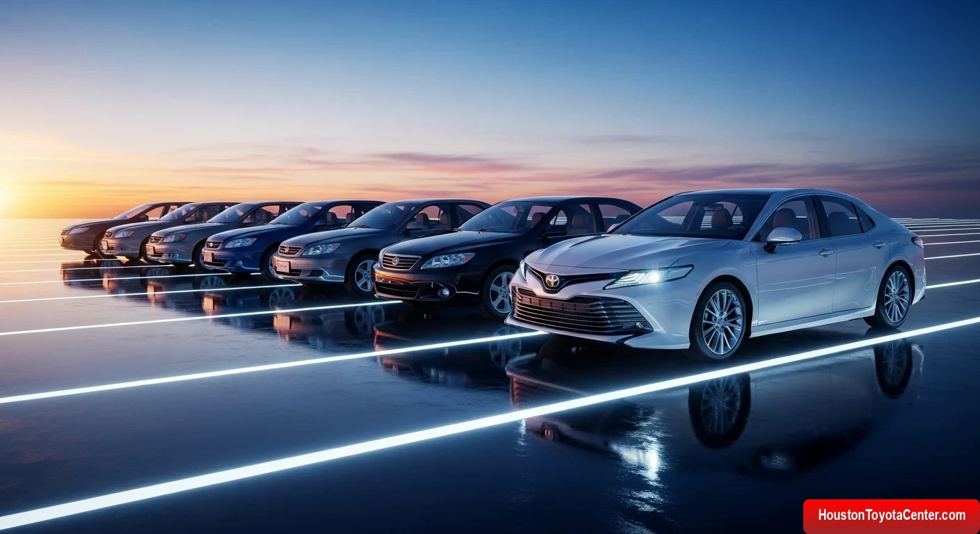 The Evolution of the Toyota Camry Through Generations