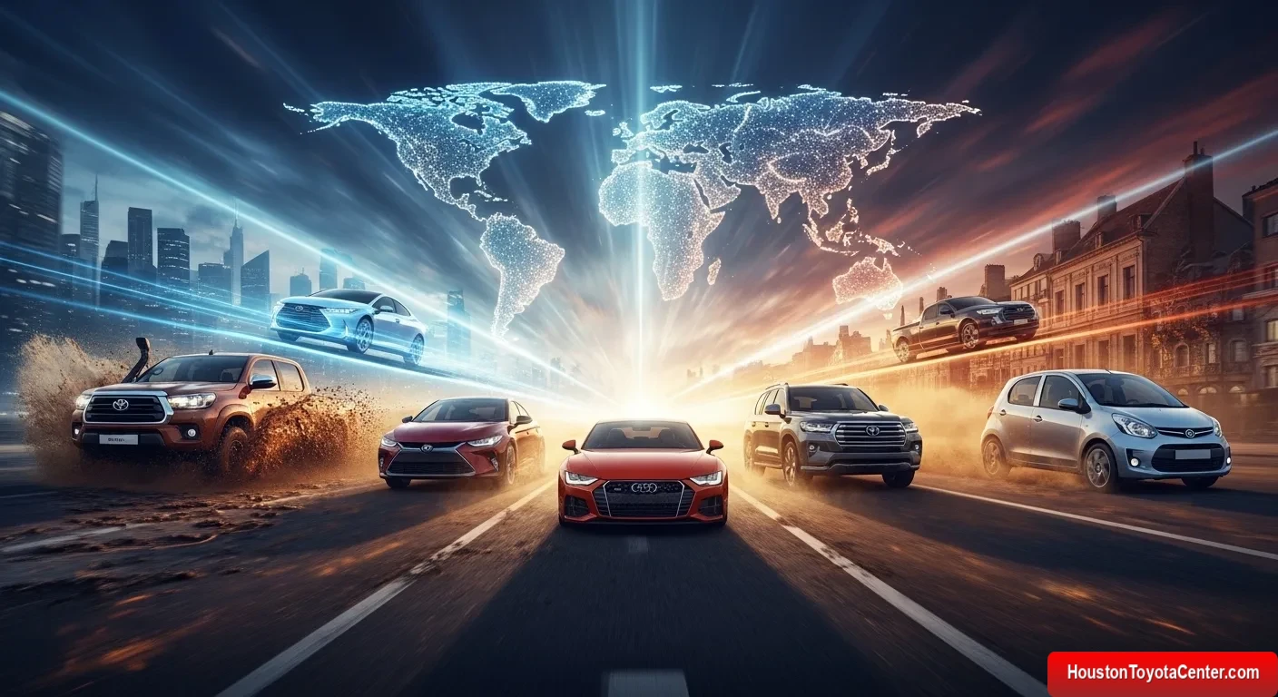 The Most Popular Toyota Models in Each Continent