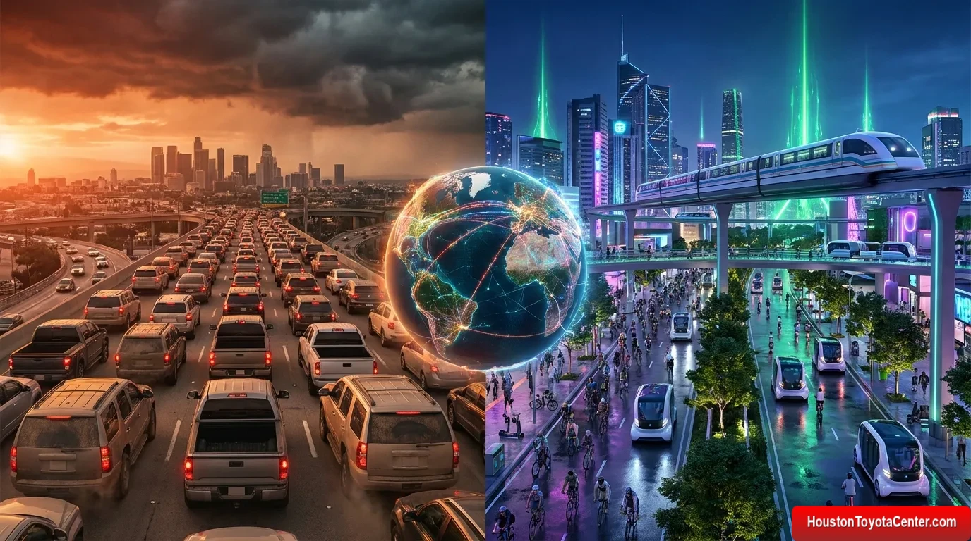 How Infrastructure Shapes Vehicle Choice Globally