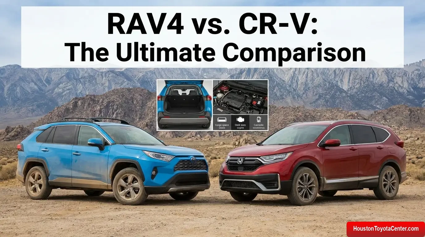 RAV4 vs. CR-V: O Comparativo Definitivo Entre Dois Gigantes dos SUVs