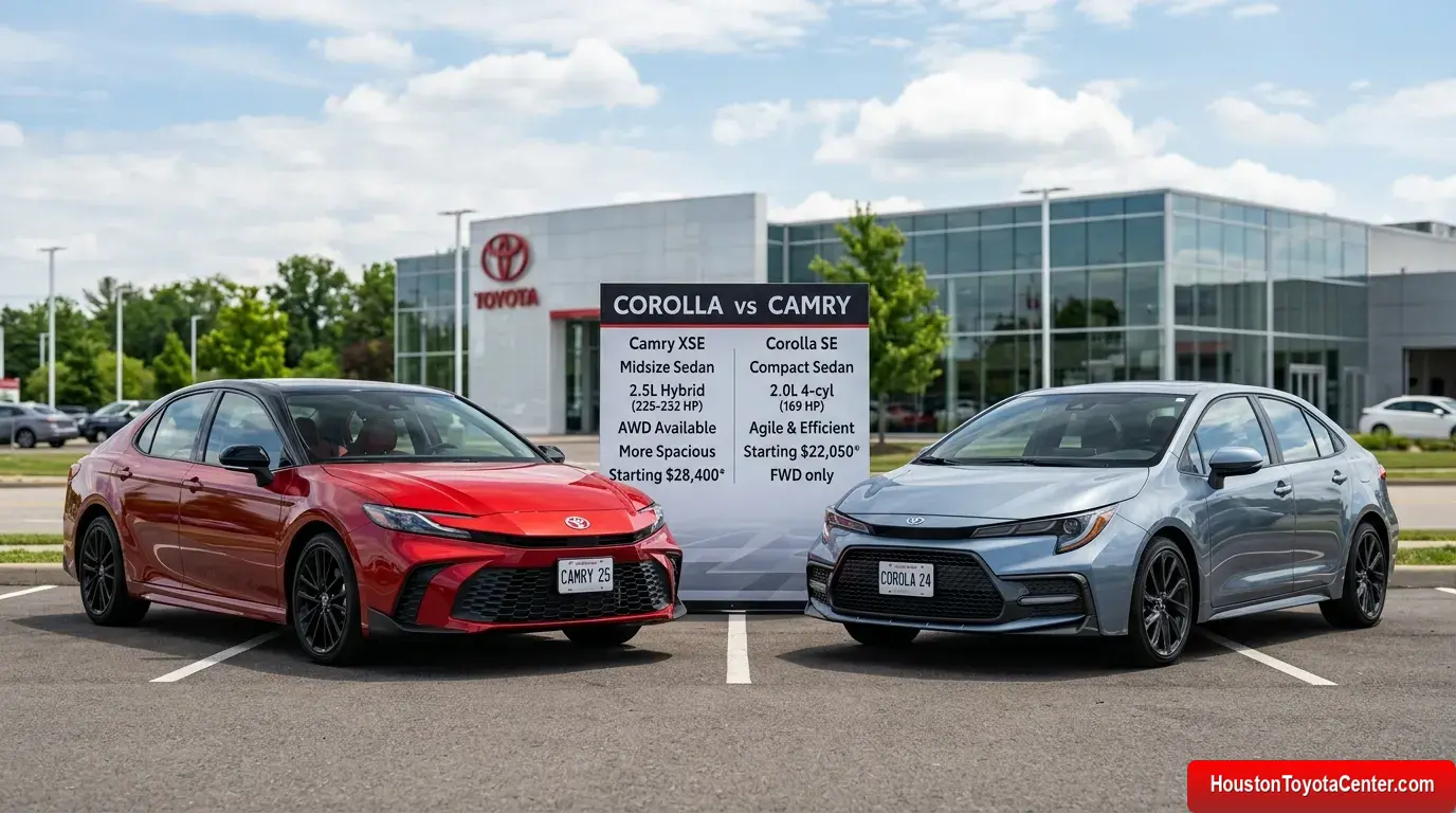 Corolla vs Camry